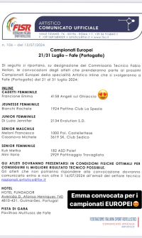 Emma: Convocazione per l'Europeo in Portogallo