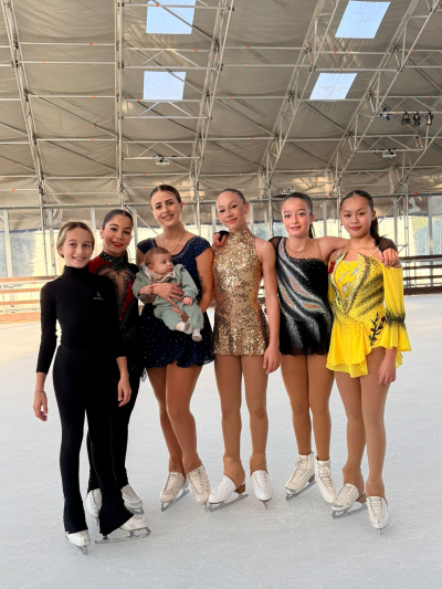 Chiara e gli Angeli Gold inaugurano la pista a Lusciano