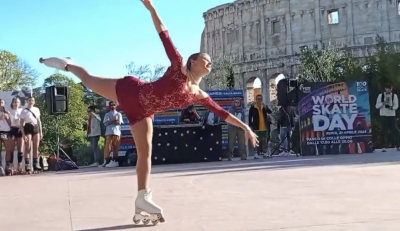 Chiara ai 100 anni di World Skate